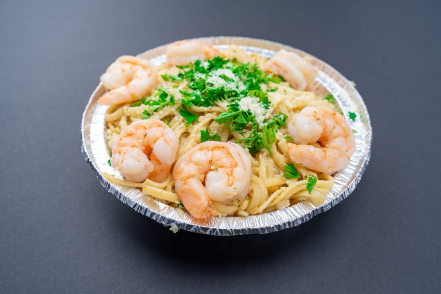 Shrimp garlic noodles