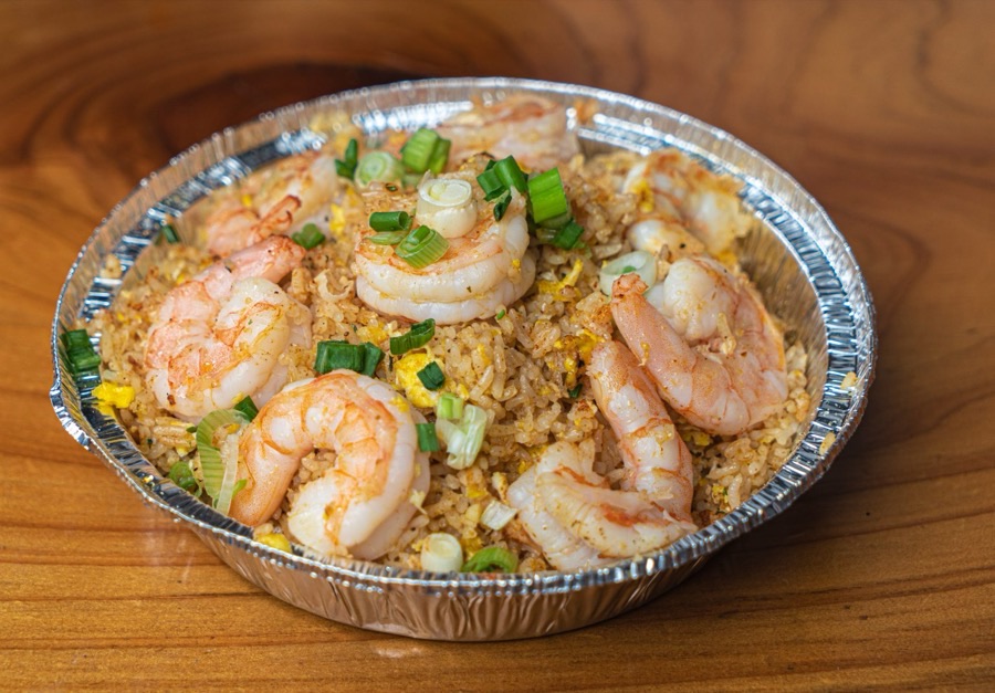 Seafood combo tossed in House Special sauce